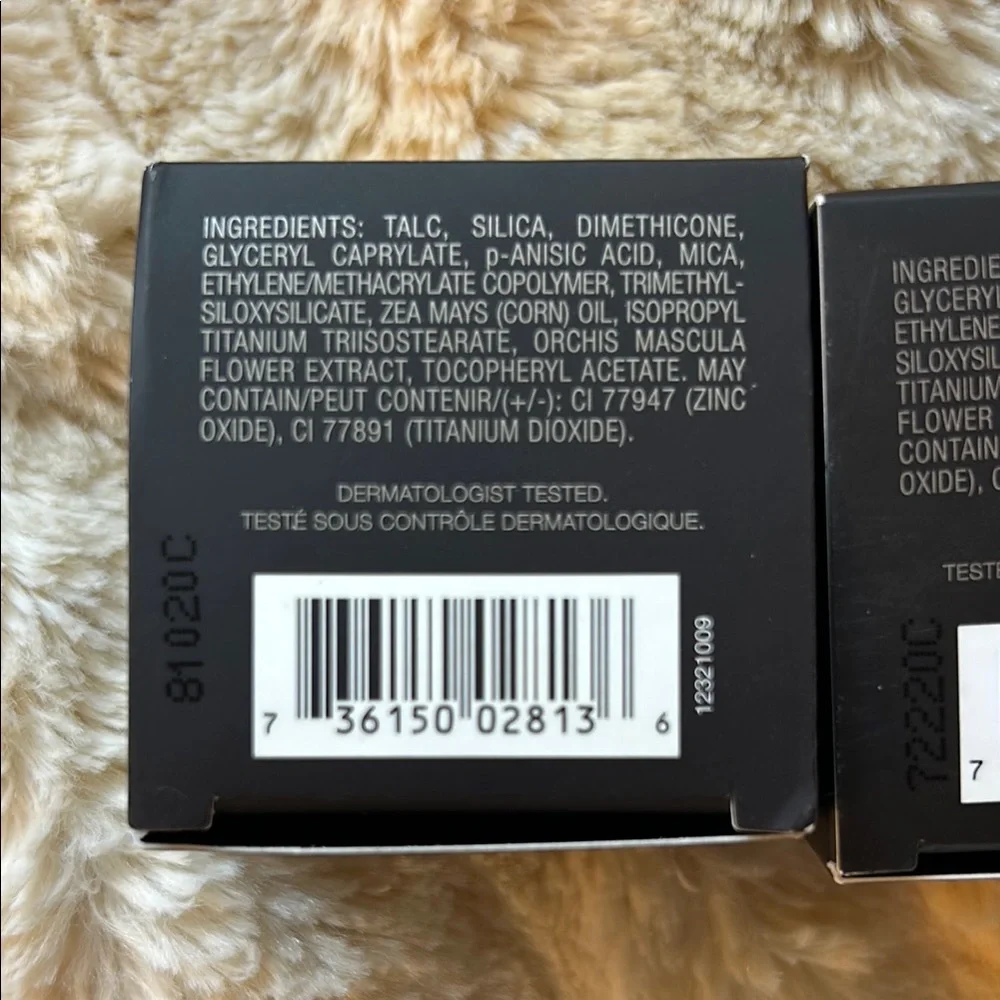 Laura Mercier Black Setting Powder for a Flawless Finish BUNDLE OF 2